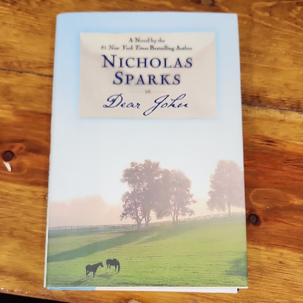 Nicholas Sparks 'Dear John' Hardcover Book